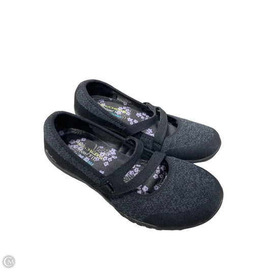Shoes Flats By Skechers In Black, Size: 7.5