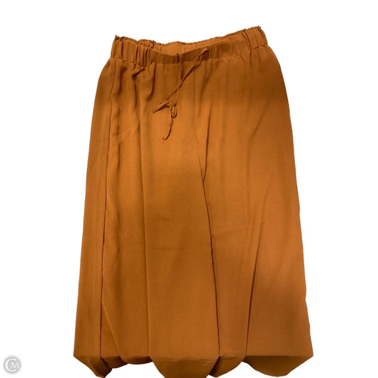 Pants Lounge By Clothes Mentor In Orange, Size: 18