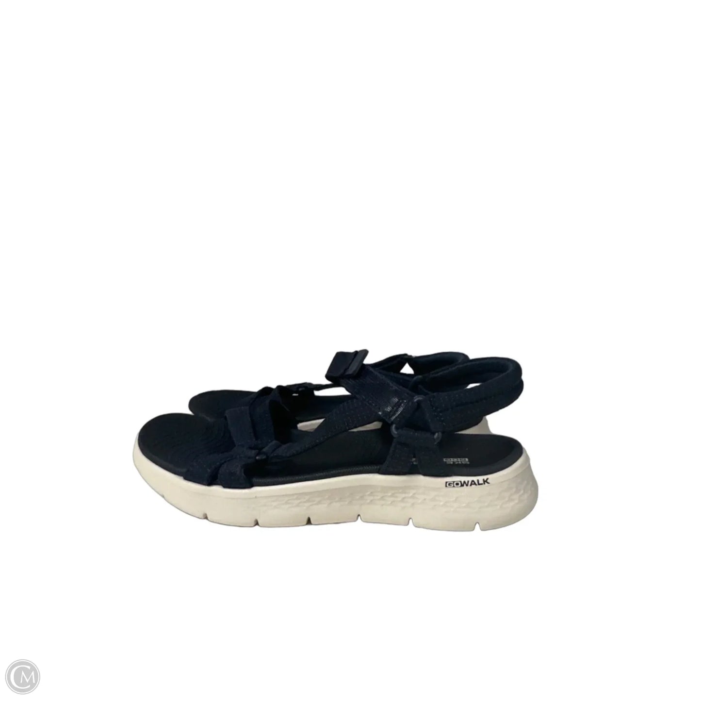 Sandals Flats By Skechers In Navy, Size: 6