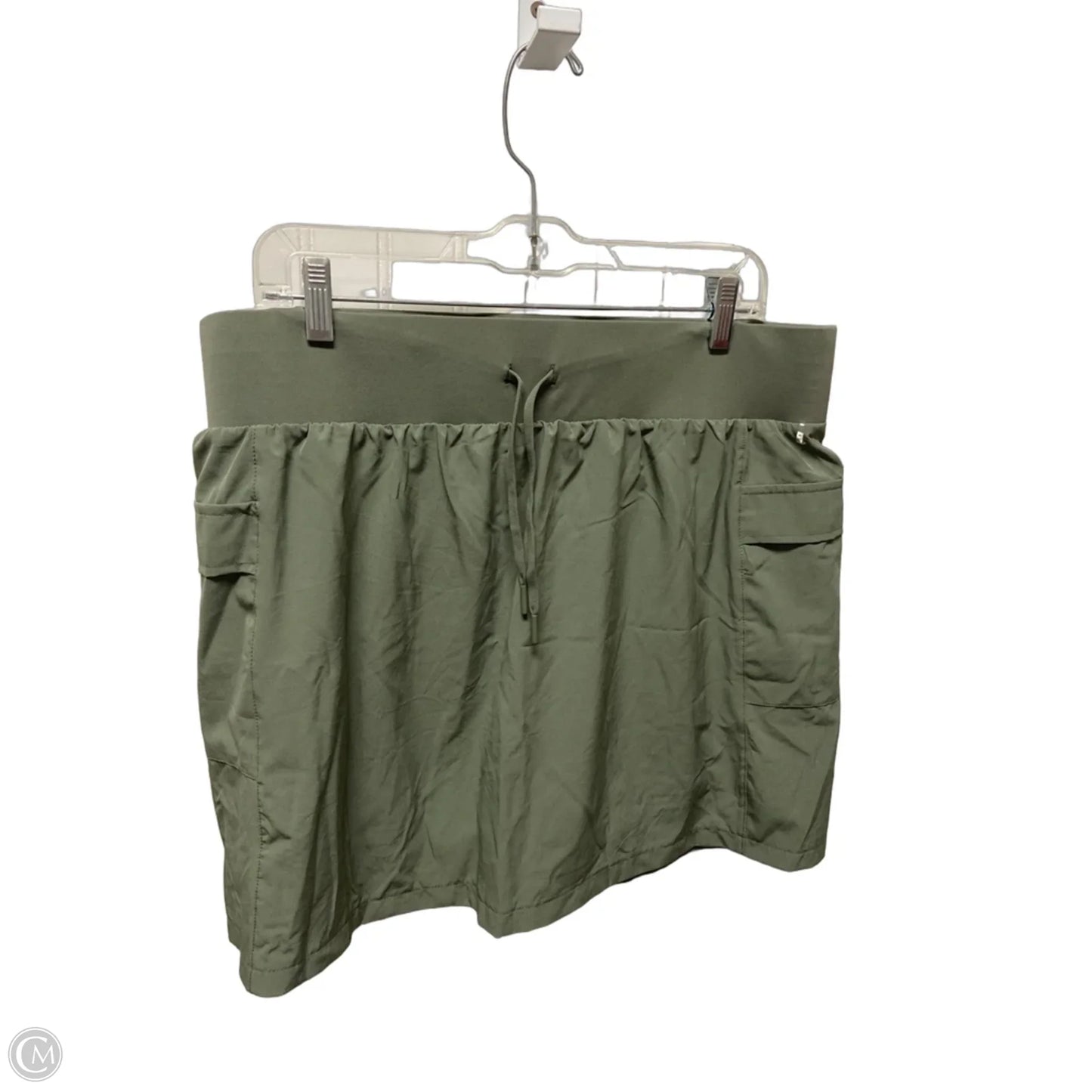 Athletic Skirt By Clothes Mentor In Green, Size: Xl