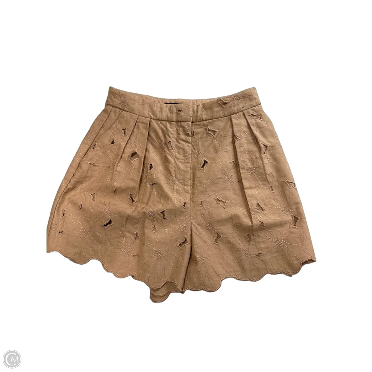 Shorts By Clothes Mentor In Brown, Size: 0