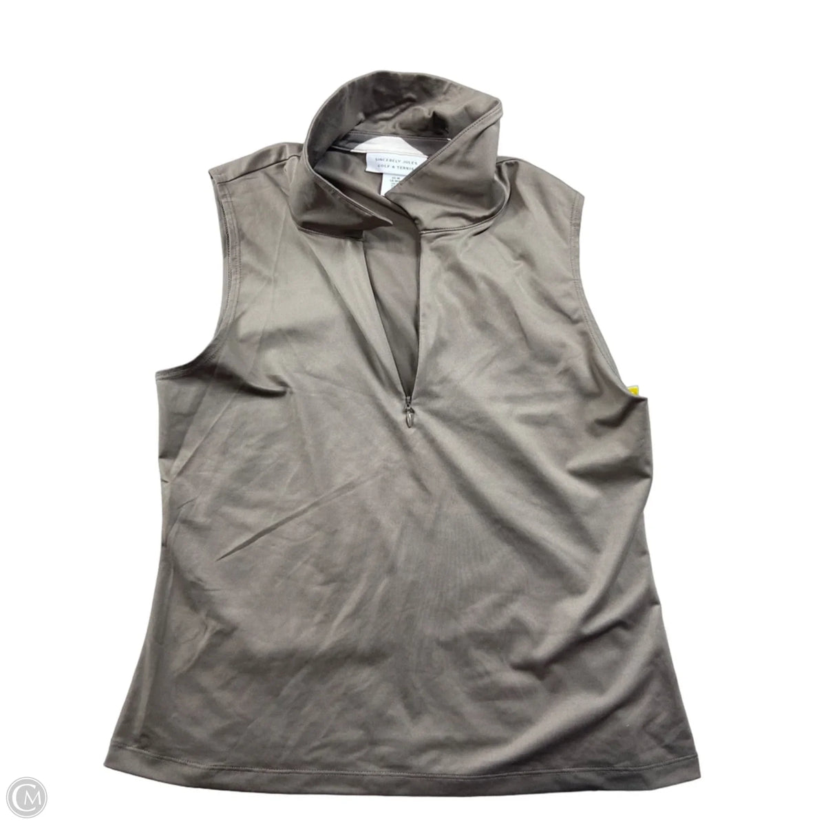 Top Sleeveless By Sincerely Jules In Brown, Size: M