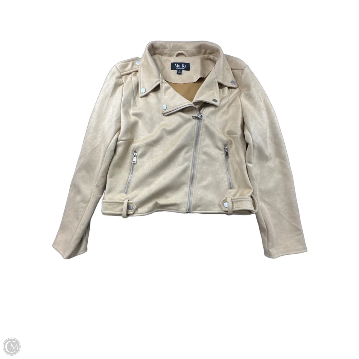 Jacket Other By Clothes Mentor In Tan, Size: M