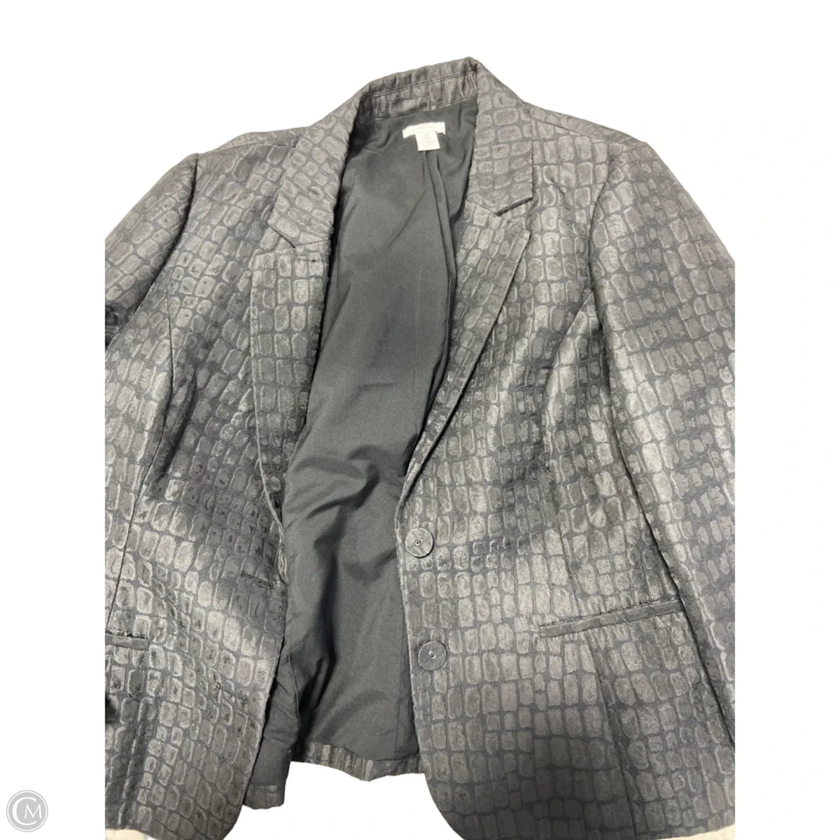 Blazer By Chicos In Black, Size: L