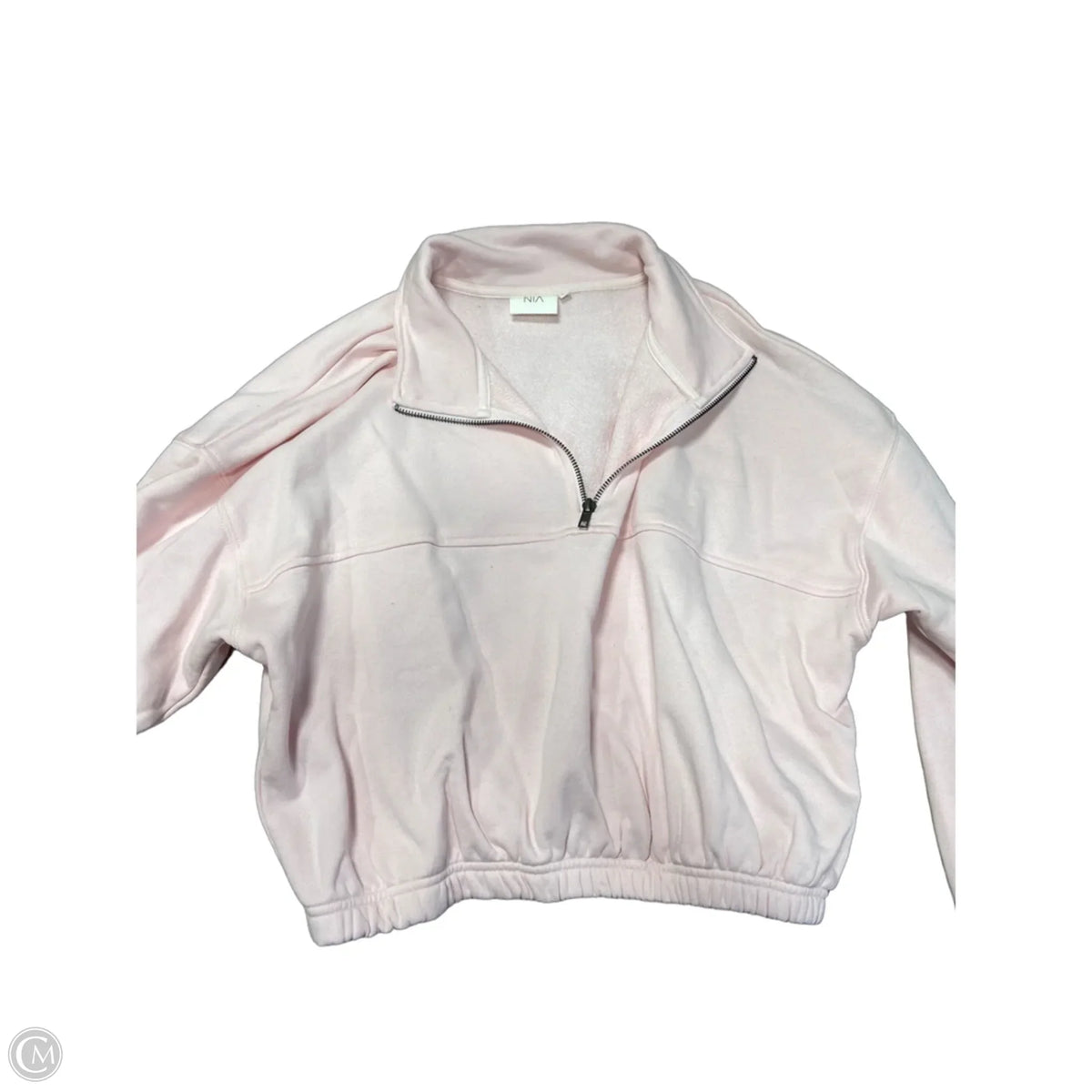Jacket Denim By Clothes Mentor In Pink, Size: M