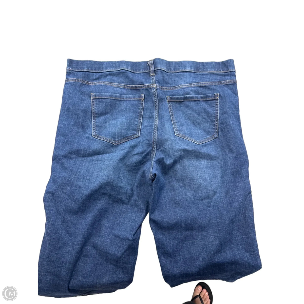 Jeans Straight By Time And Tru In Blue, Size: 18
