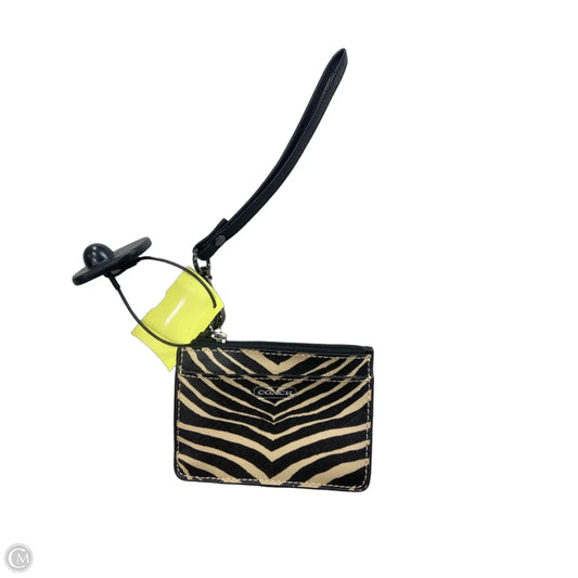 Wallet Designer By Coach, Size: Small