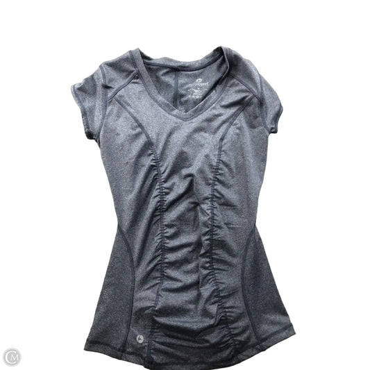 Athletic Top Short Sleeve By 90 Degrees By Reflex In Grey, Size: Xs