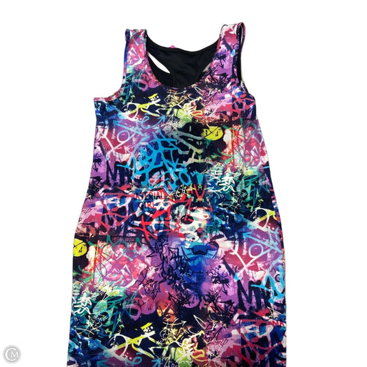 Athletic Tank Top By Material Girl In Multi-colored, Size: Xl