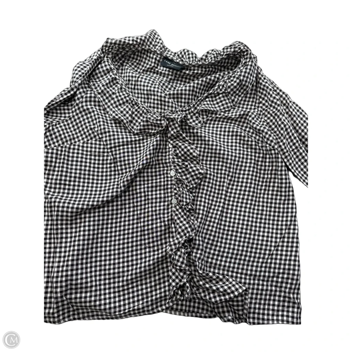 Top Long Sleeve By Lane Bryant In Brown, Size: L