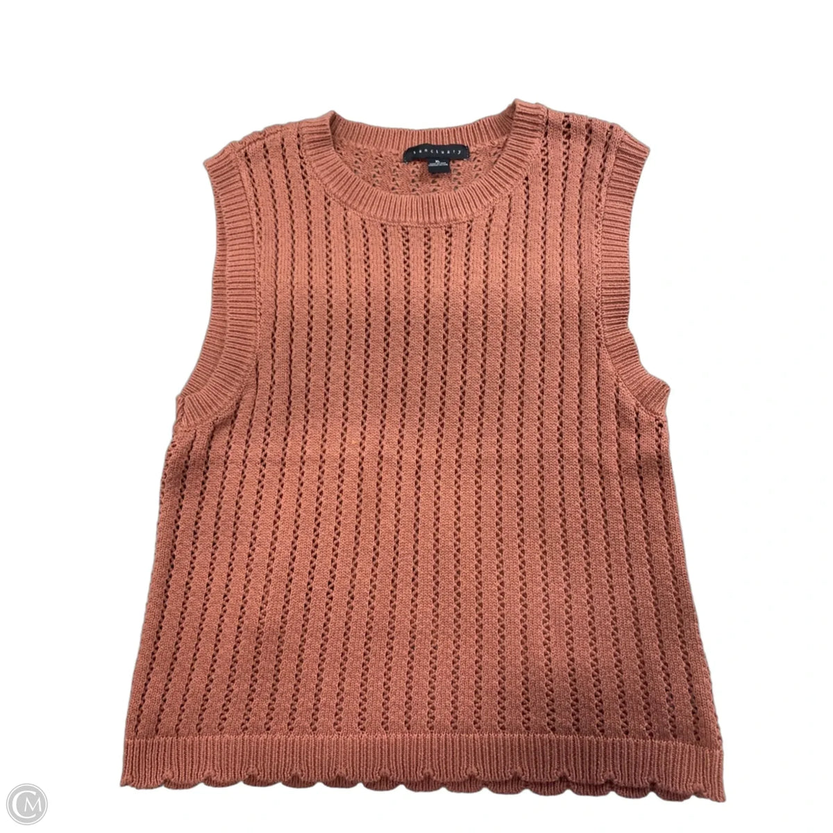 Vest Sweater By Sanctuary In Brown, Size: Xl