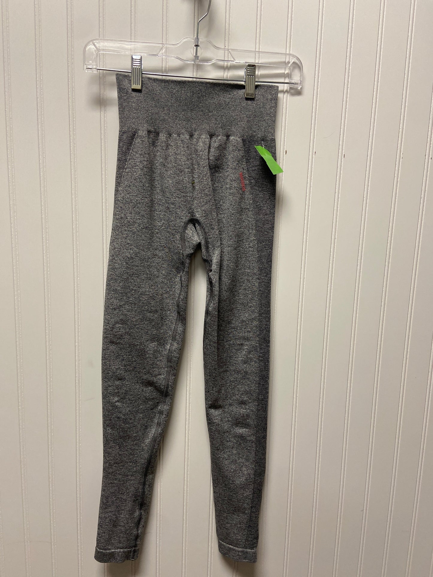 Athletic Leggings By Gym Shark In Grey, Size: Xs