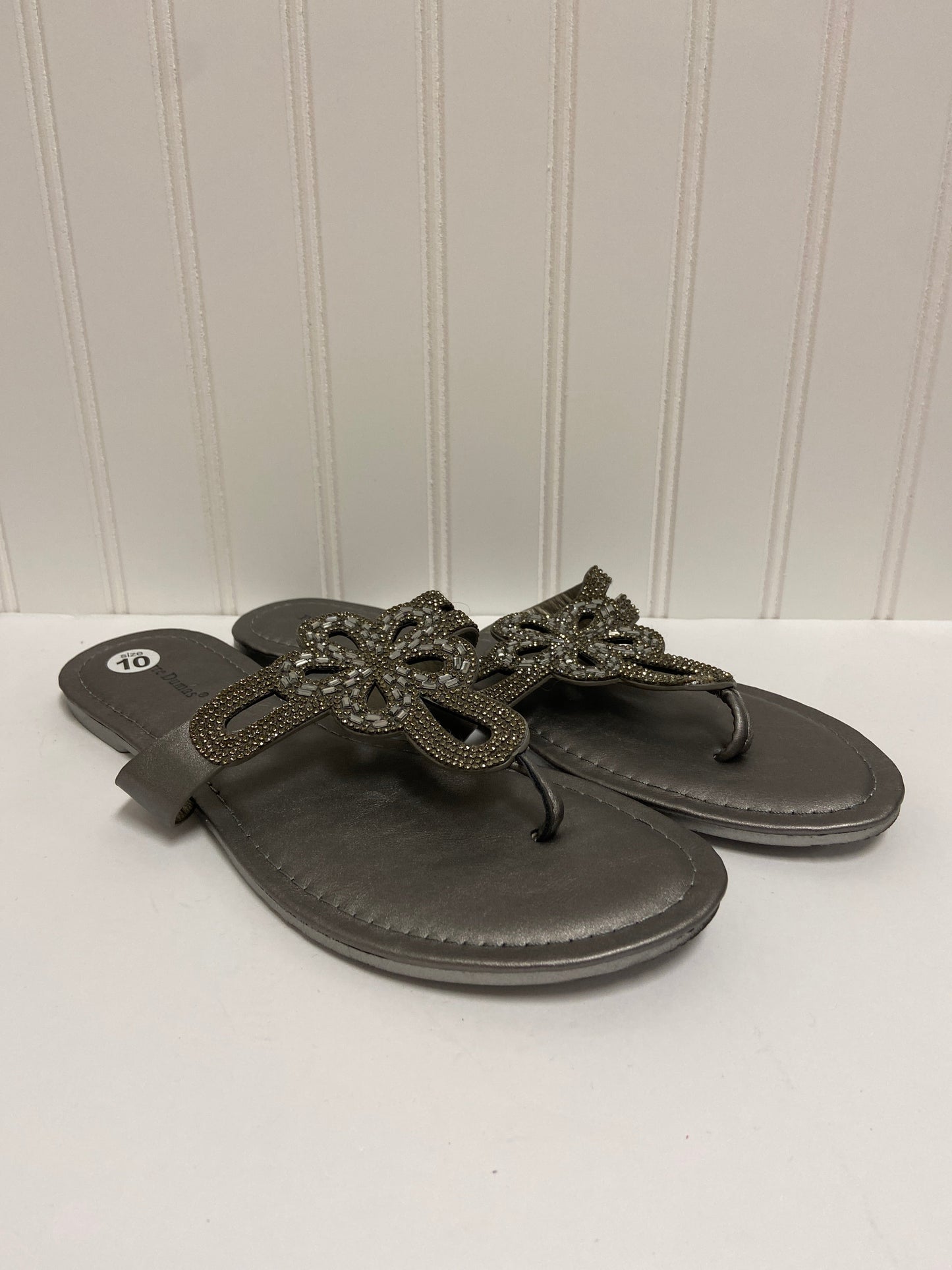 Sandals Flip Flops By Pierre Dumas  Size: 10