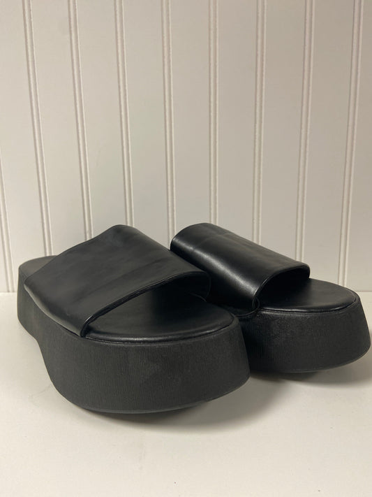 Sandals Heels Platform By Forever 21  Size: 9