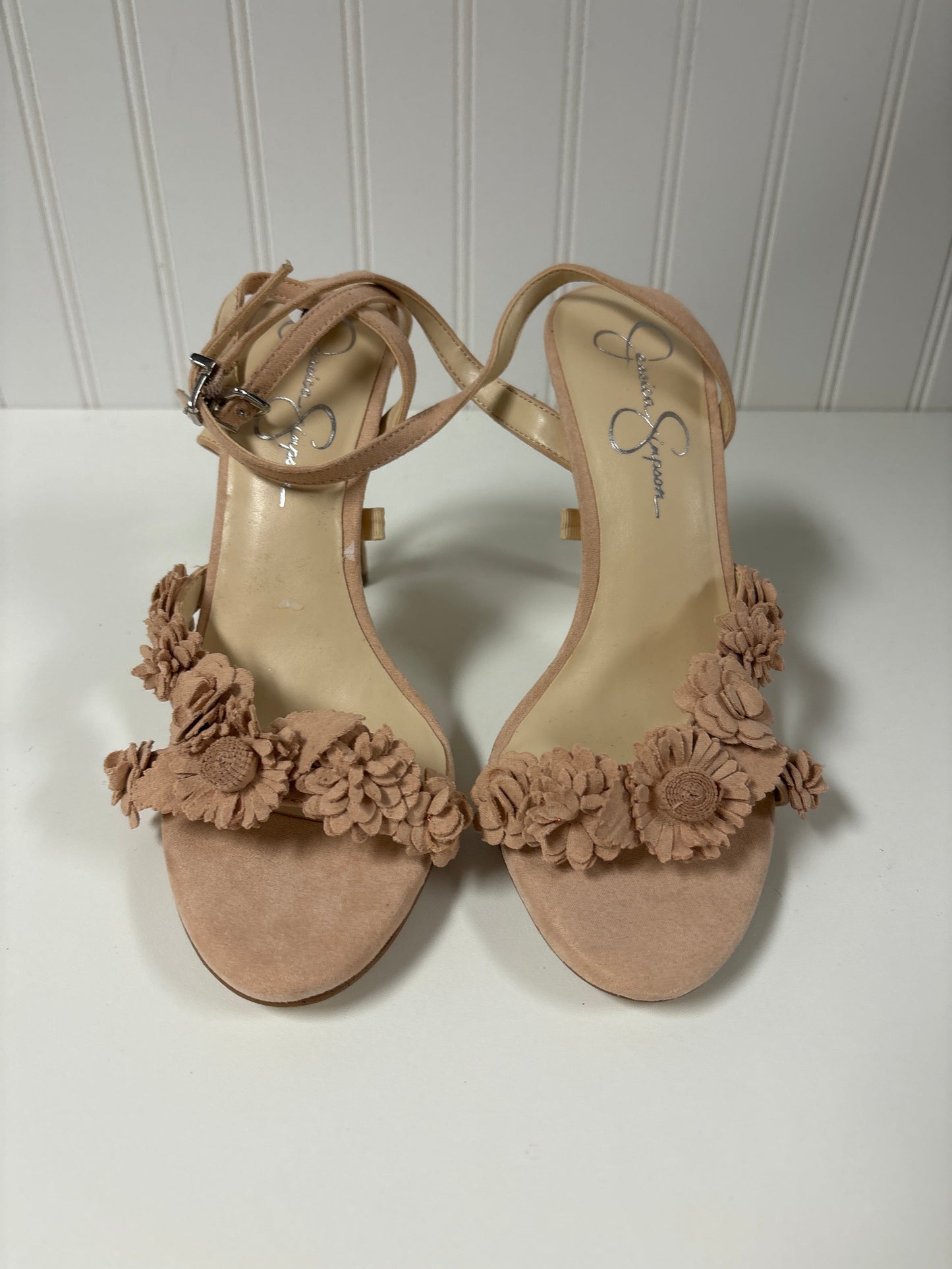 Sandals Heels Stiletto By Jessica Simpson  Size: 7.5