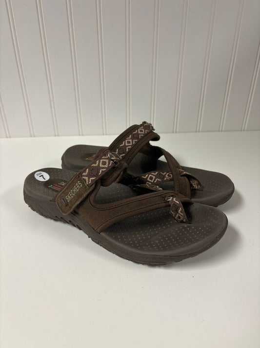 Sandals Flip Flops By Skechers  Size: 7