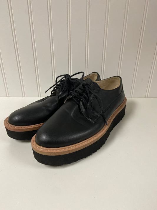 Black Shoes Flats Zara, Size 8.5