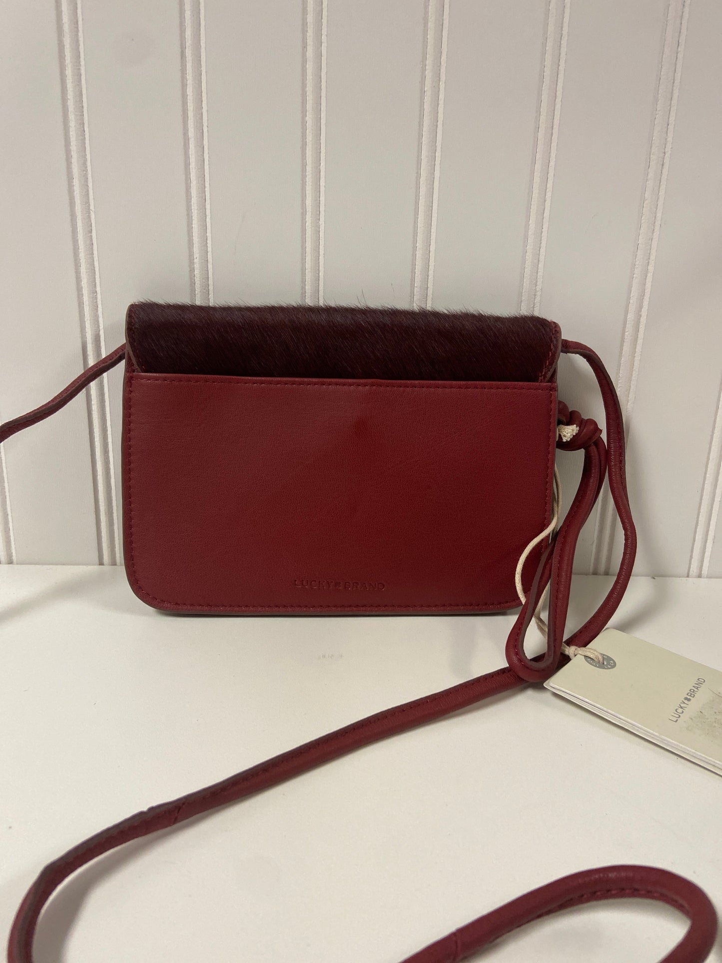 Crossbody Leather Lucky Brand, Size Small