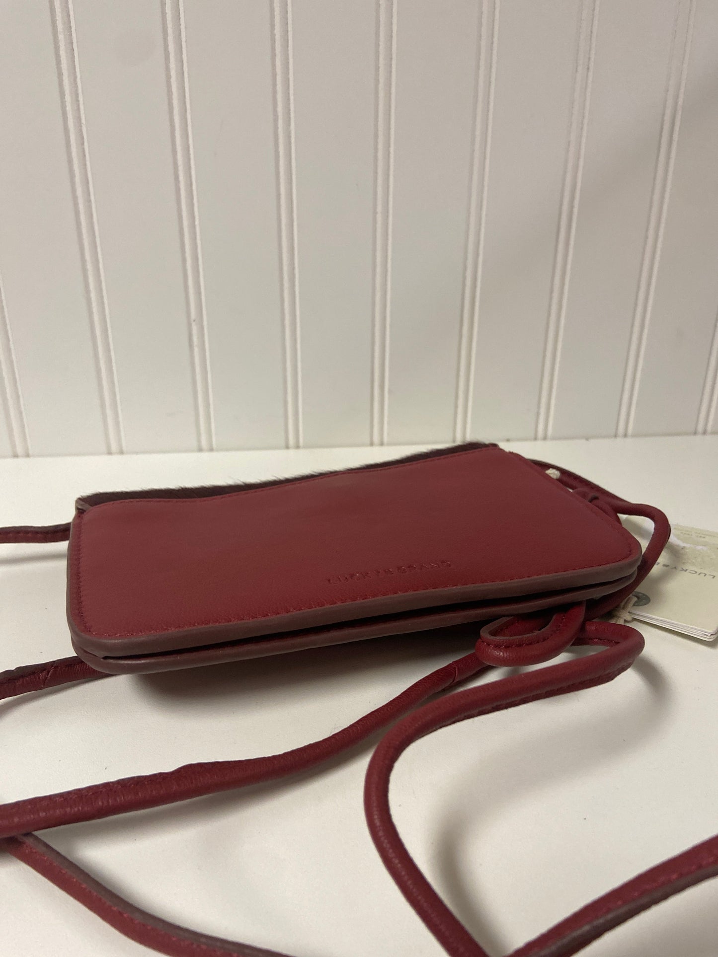 Crossbody Leather Lucky Brand, Size Small