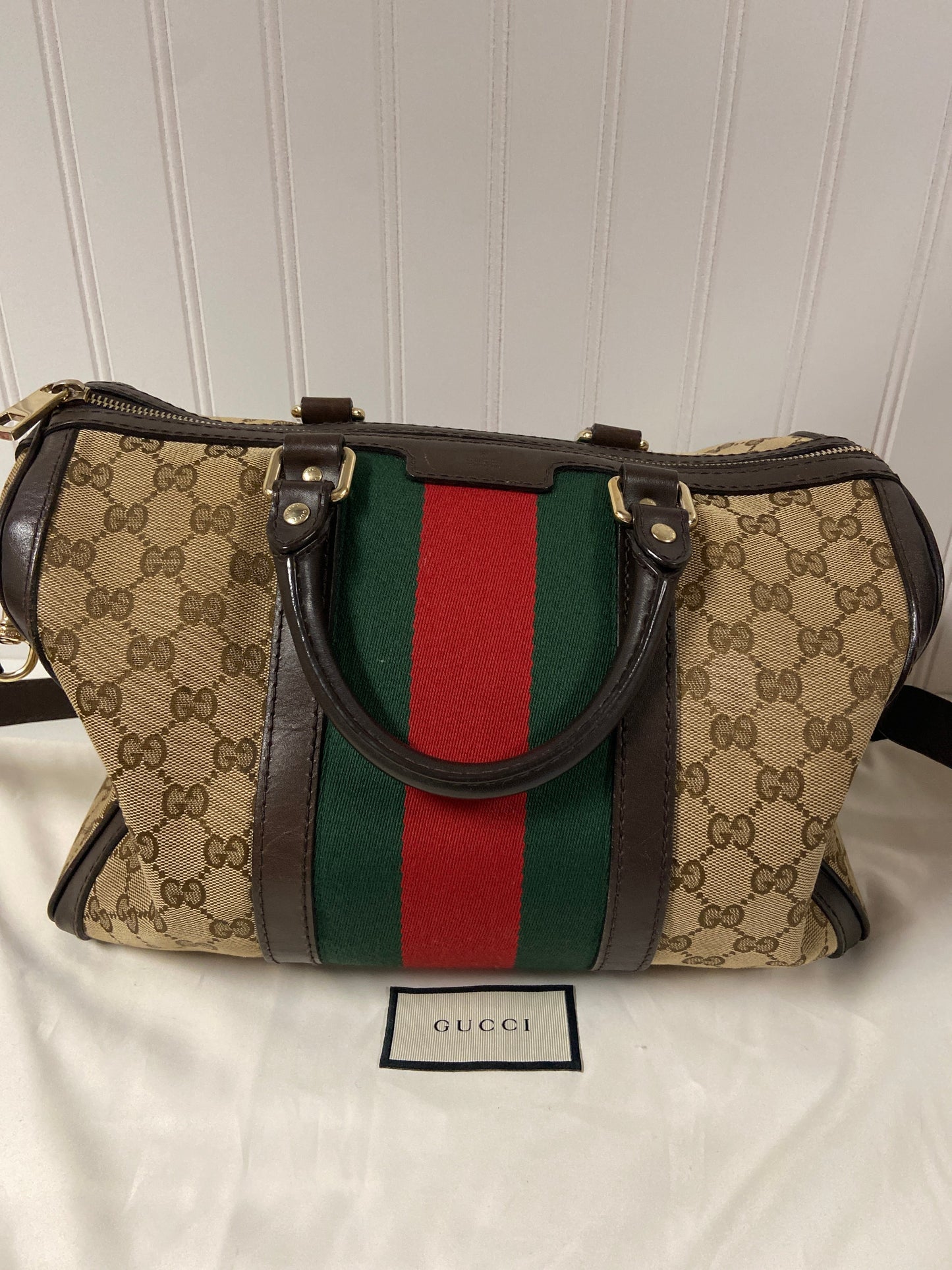 Handbag Luxury Designer By Gucci  Size: Large