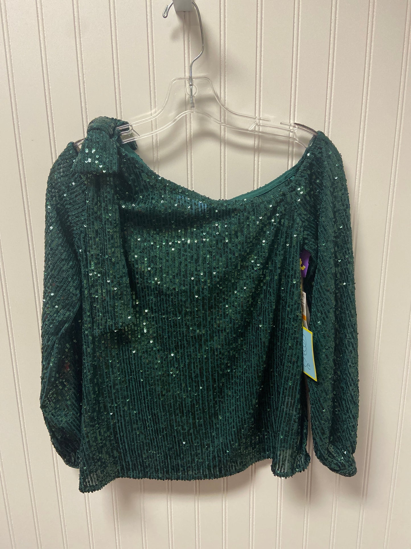 Green Top Long Sleeve Cece, Size S