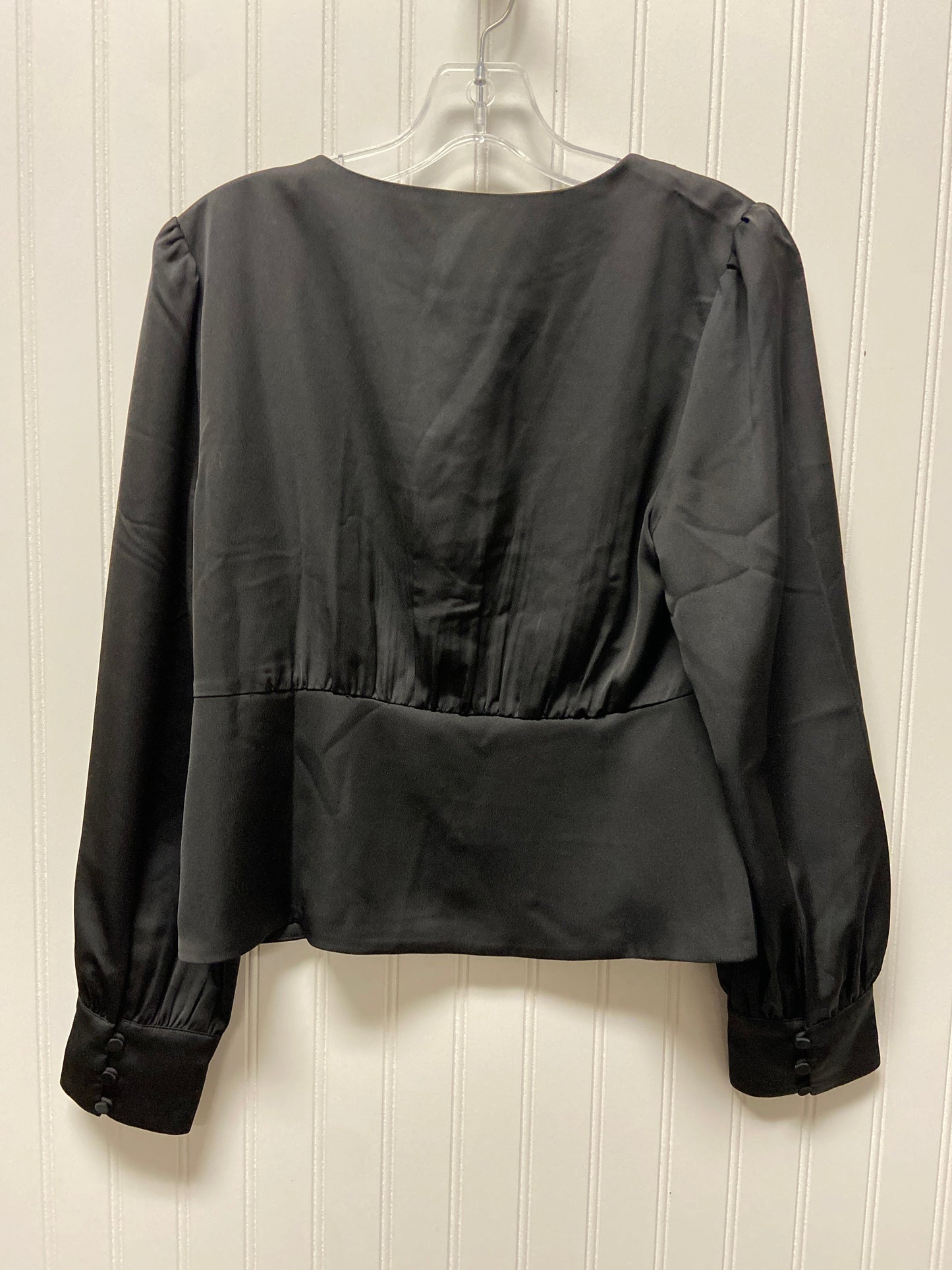 Black Top Long Sleeve J. Crew, Size S