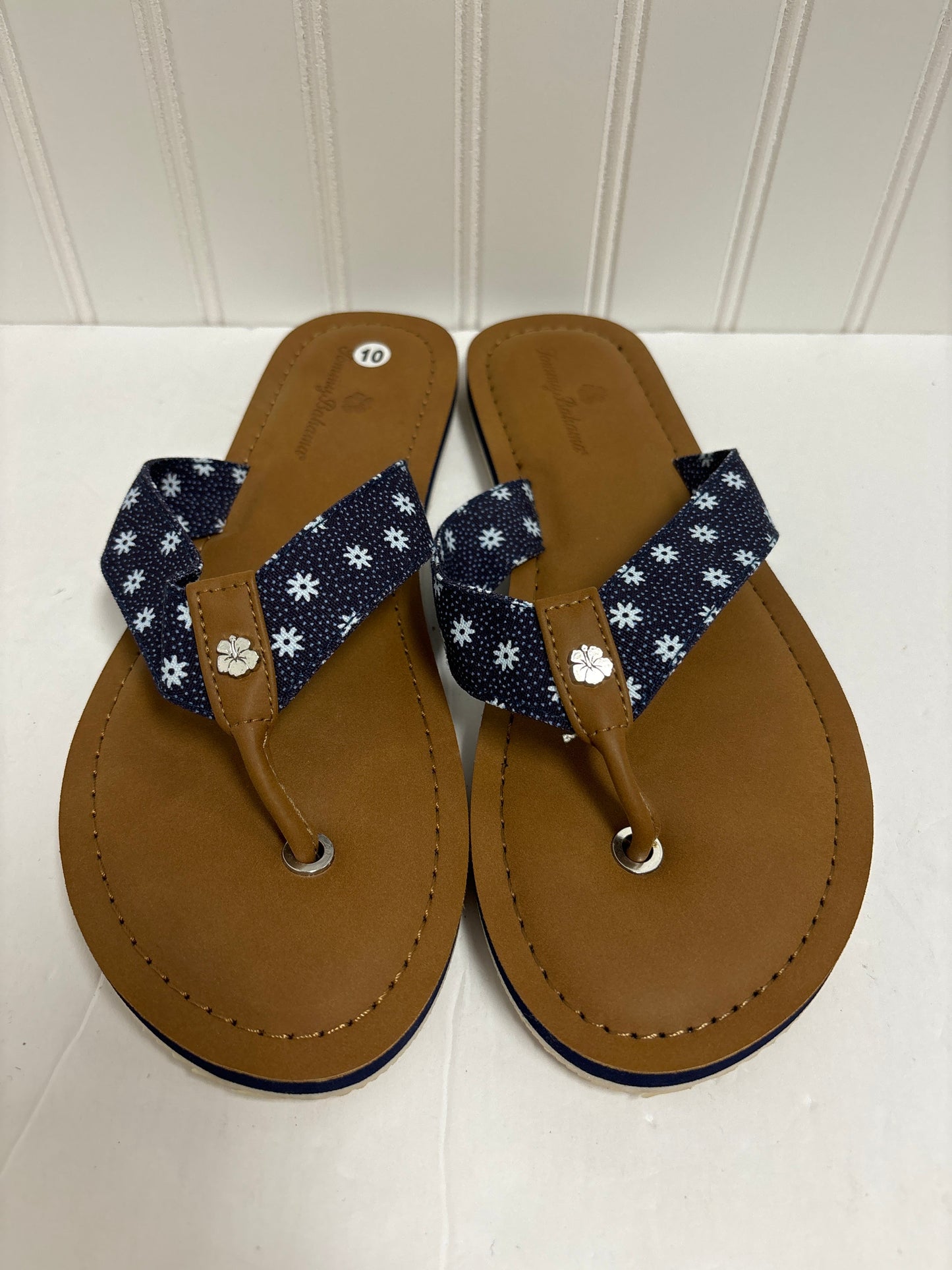 Blue Sandals Flip Flops Tommy Bahama, Size 10