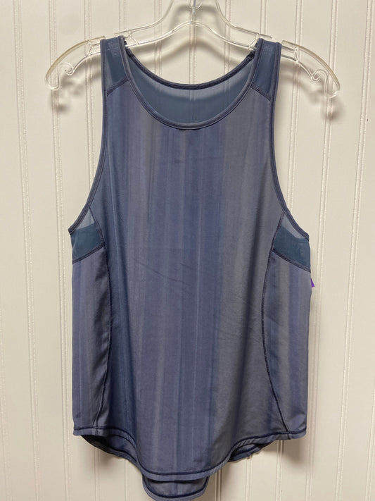 Blue Athletic Tank Top Lululemon, Size S