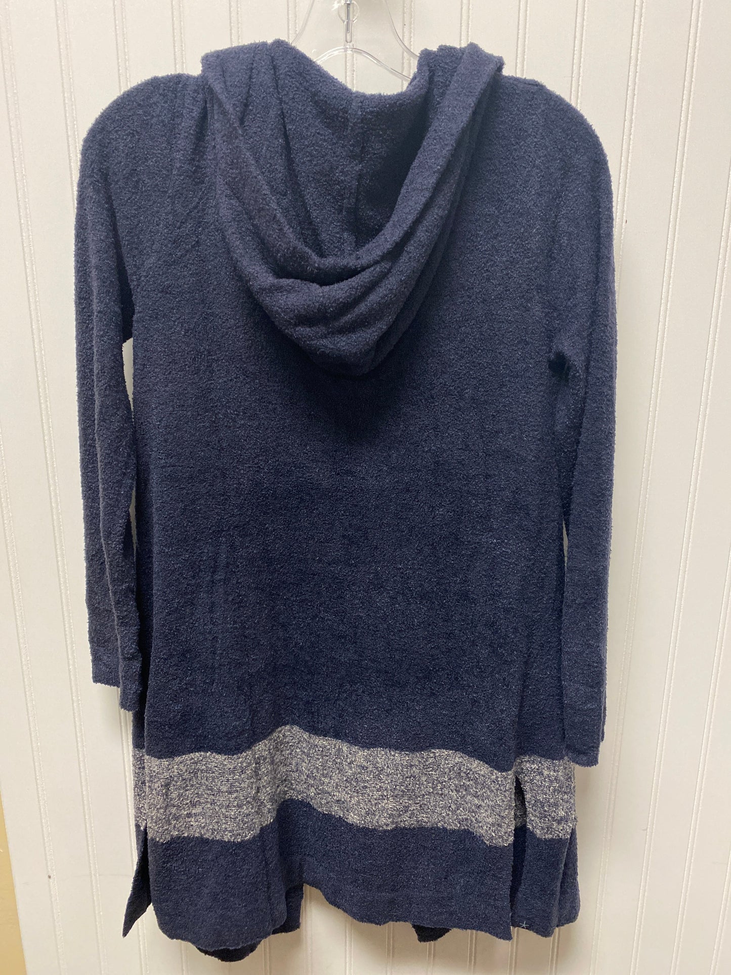Navy Sweater Cardigan Barefoot Dreams, Size Xs