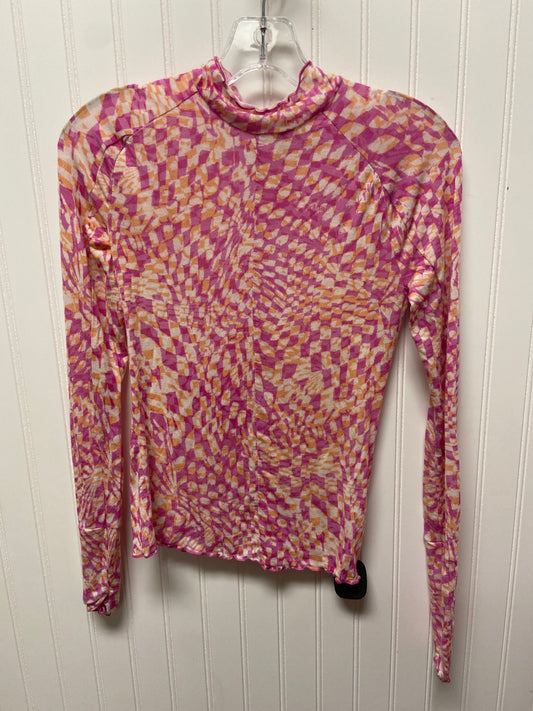 Pink Top Long Sleeve Basic Free People, Size Xs