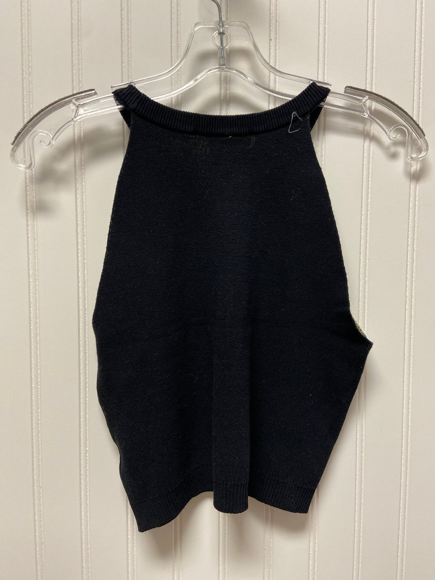 Black Top Sleeveless Basic Clothes Mentor, Size Xl