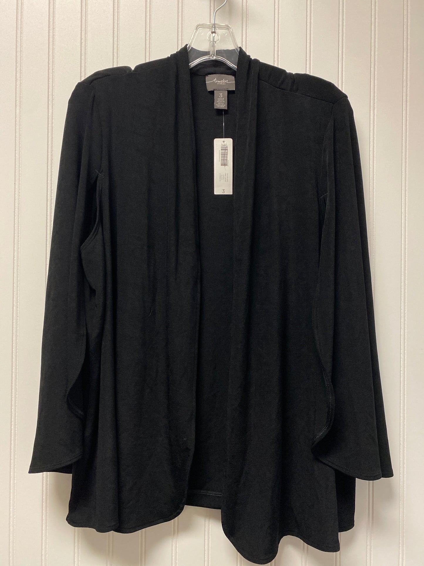 Black Shawl Chicos, Size Xl