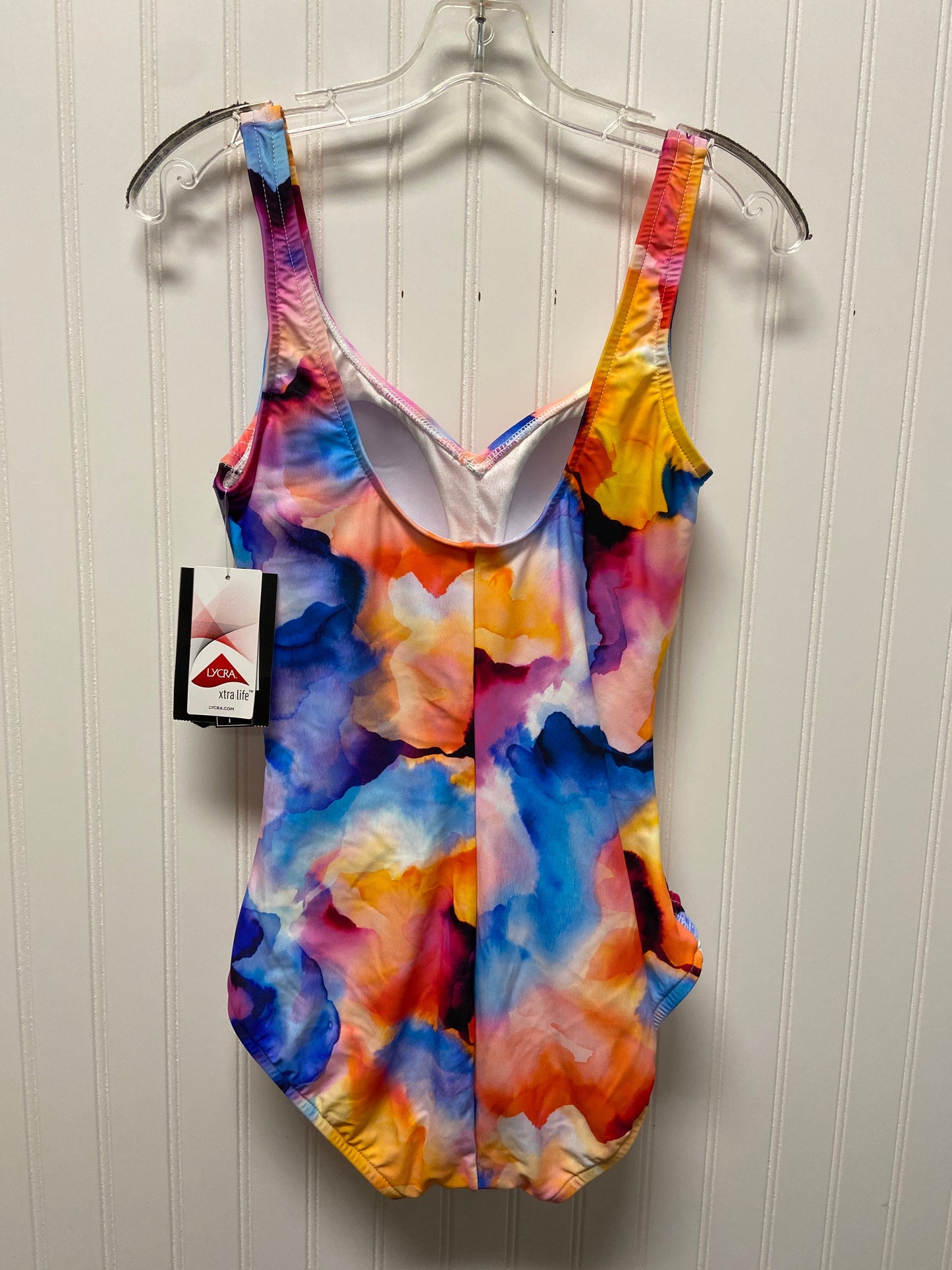 Multi-colored Swimsuit Clothes Mentor, Size M