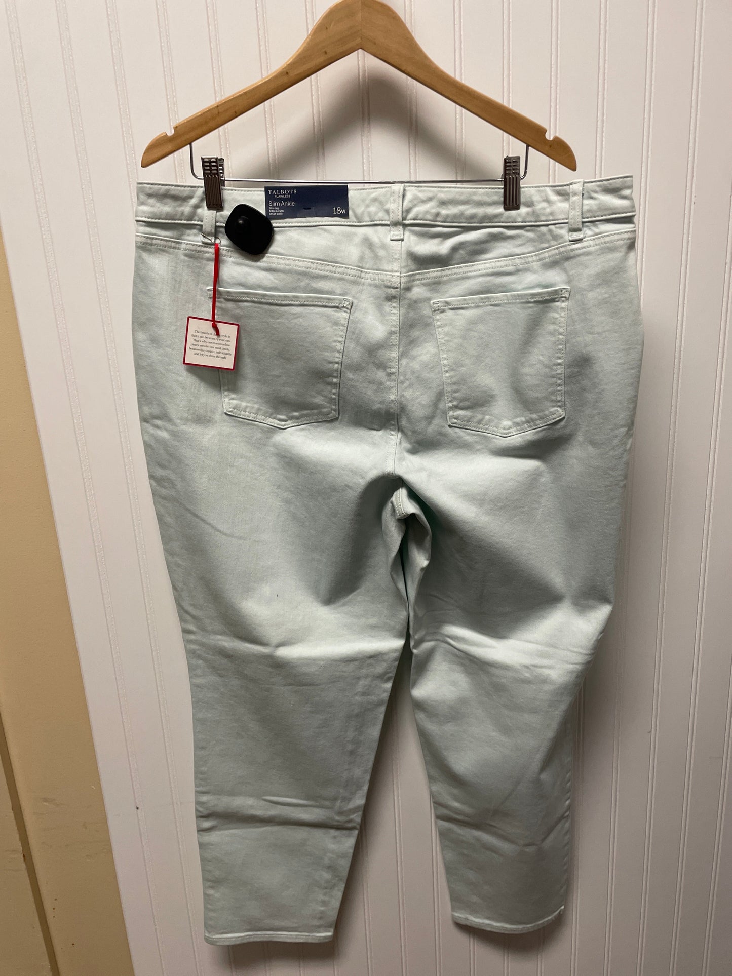 Blue Jeans Skinny Talbots, Size 18