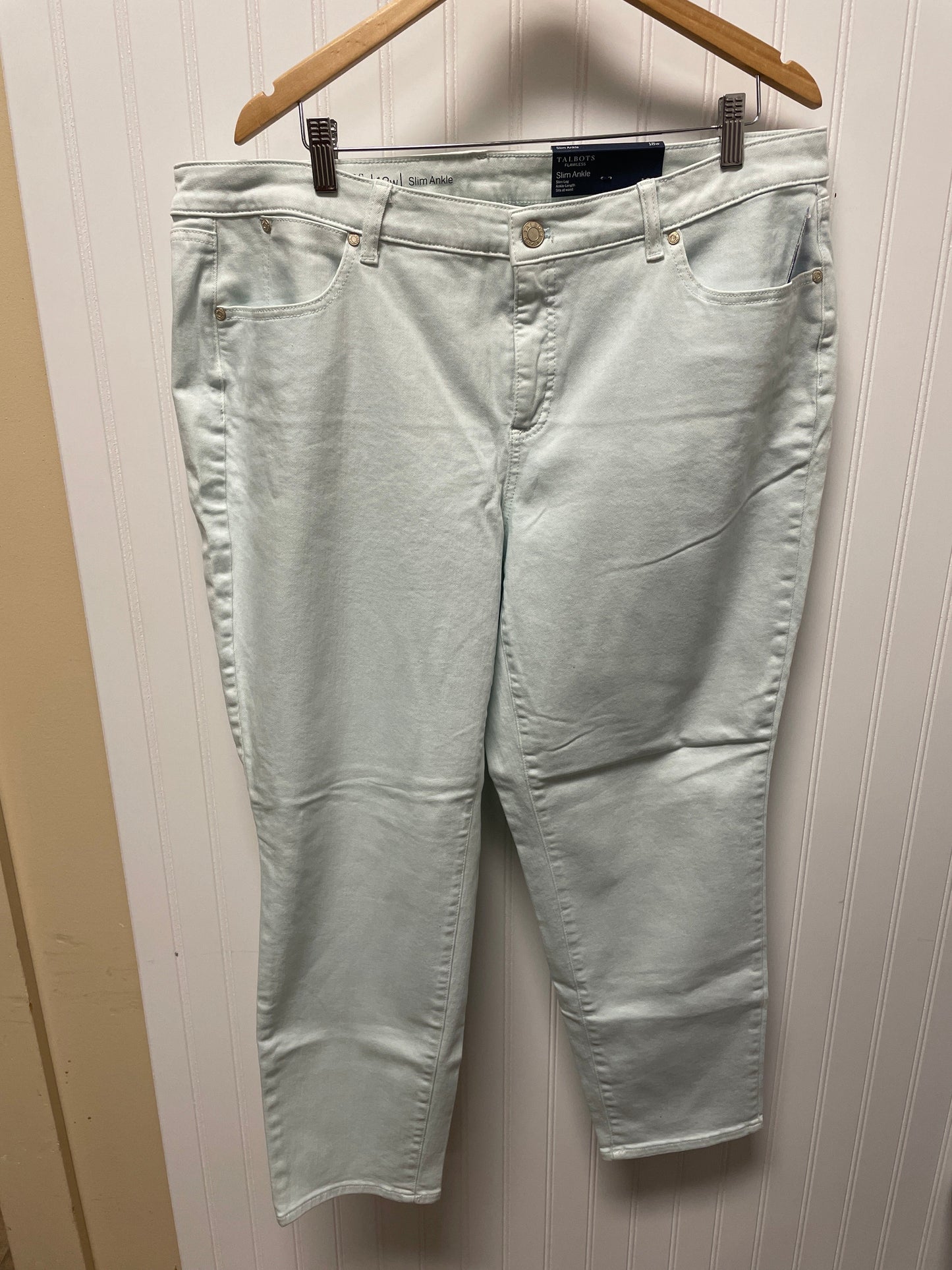 Blue Jeans Skinny Talbots, Size 18