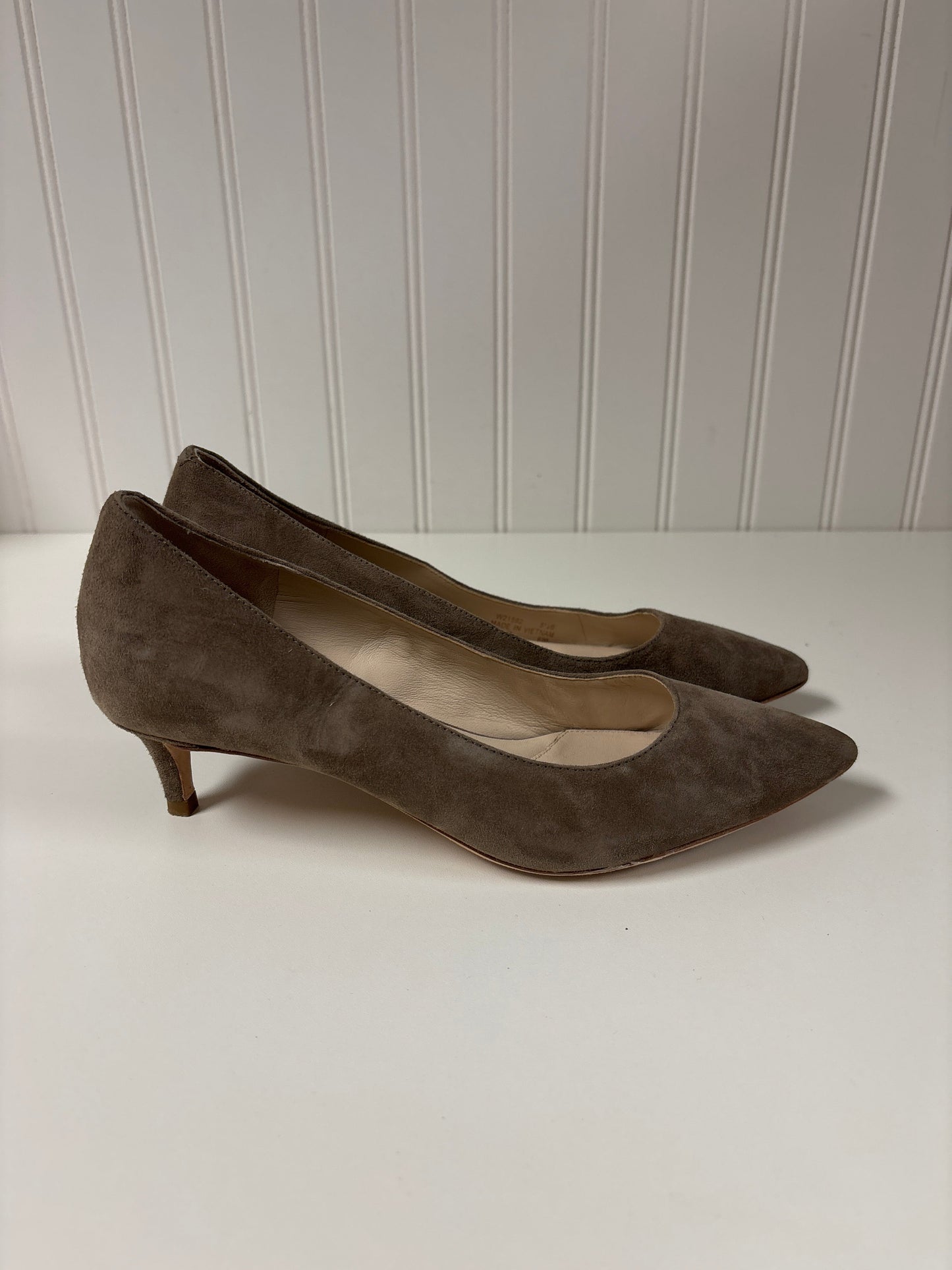 Taupe Shoes Heels Kitten Cole-haan, Size 5.5