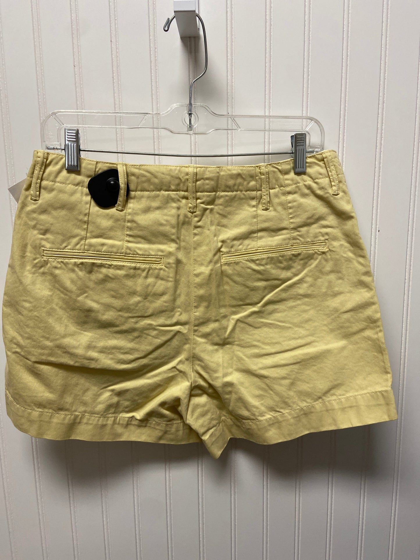 Yellow Shorts Designer Cma, Size 4