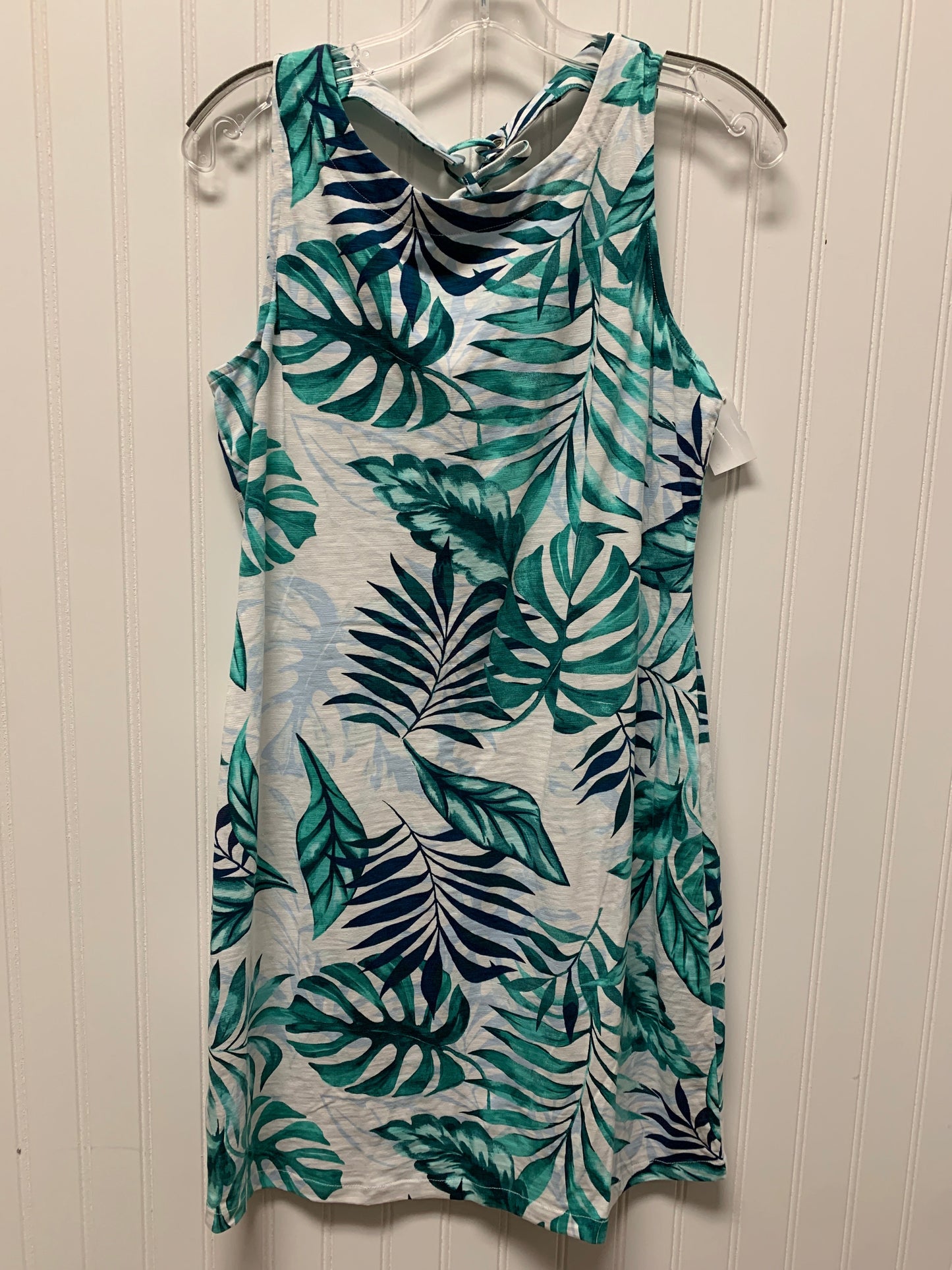 Blue & Green Dress Casual Short Tommy Bahama, Size Petite   S