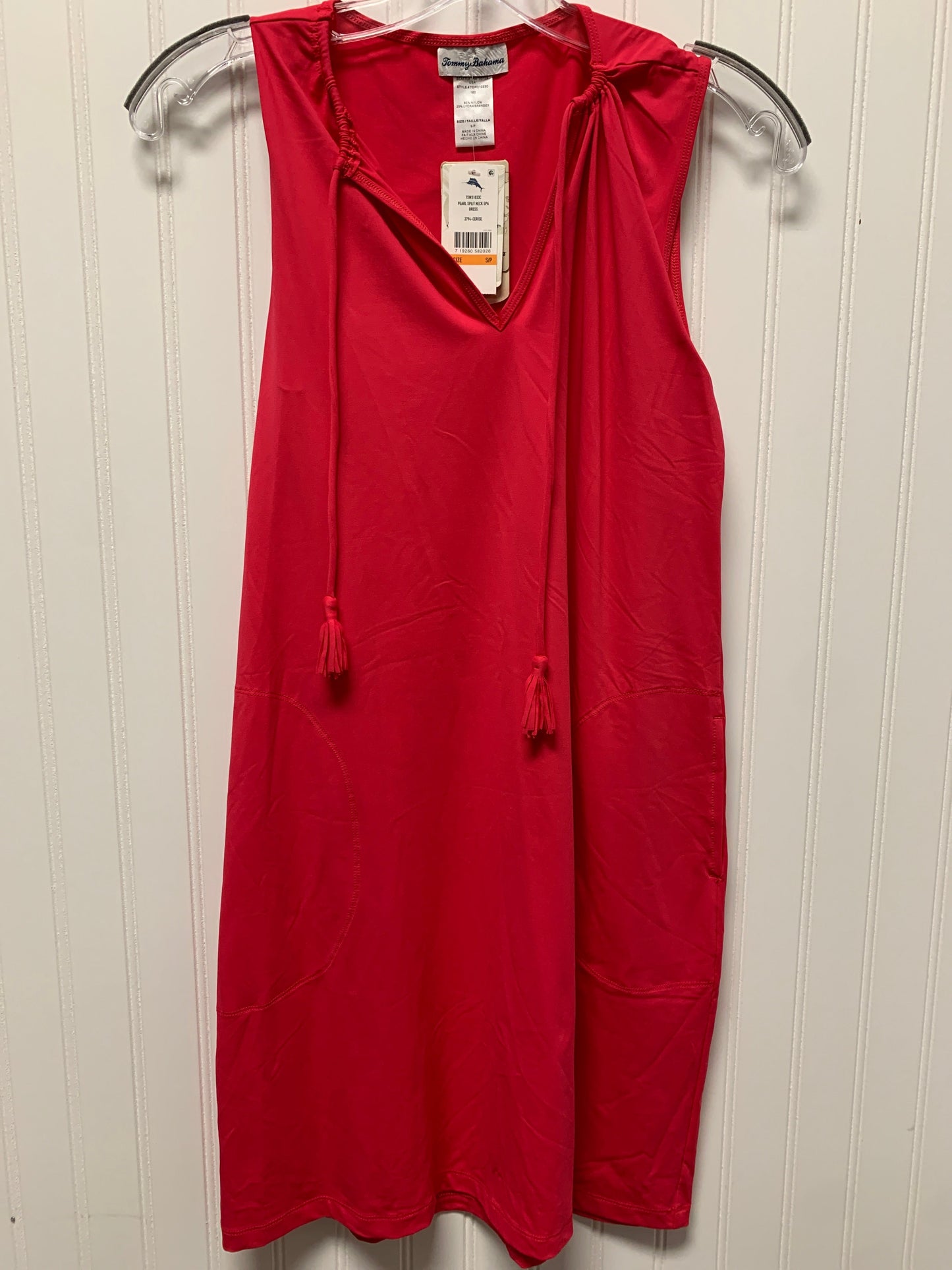 Pink Dress Casual Short Tommy Bahama, Size Petite   S