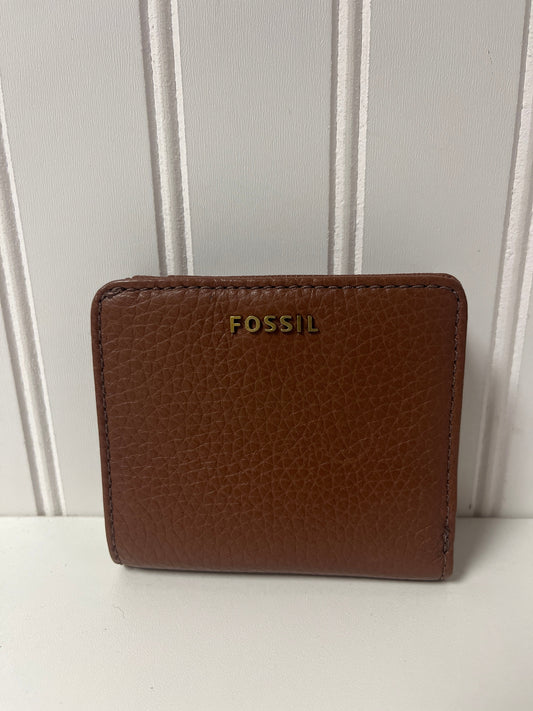 Wallet Leather Fossil, Size Small