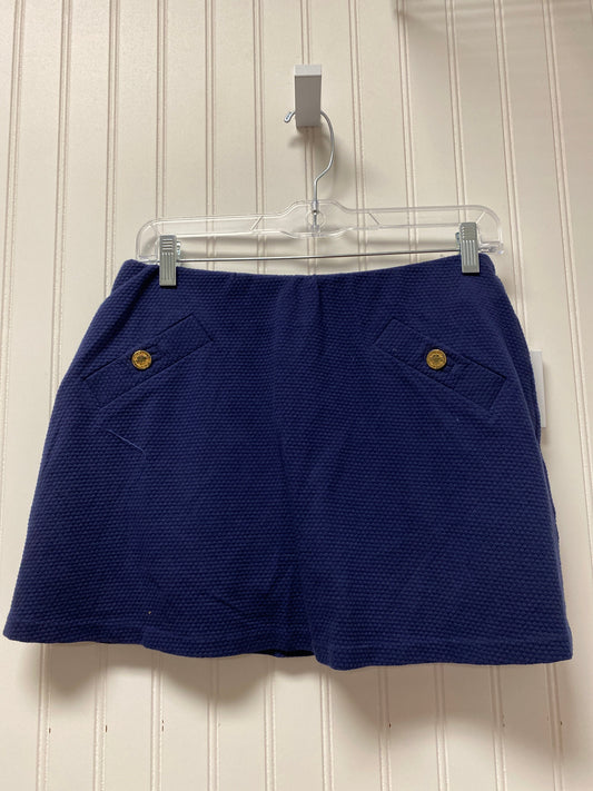 Skort Designer By Lilly Pulitzer In Blue, Size: S