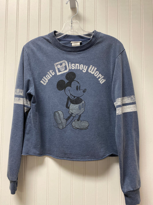 Top Long Sleeve By Disney Store In Blue, Size: Xs