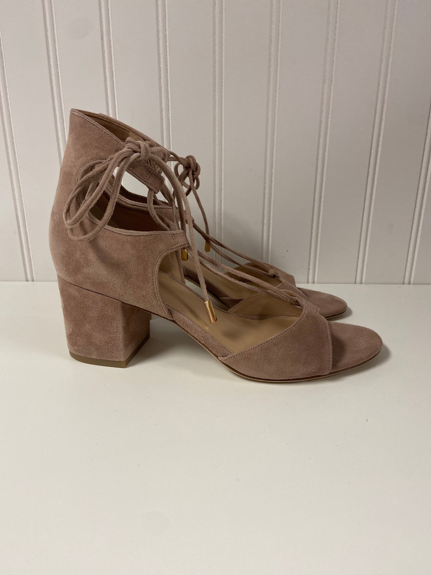 Shoes Designer By Diane Von Furstenberg In Beige, Size: 7