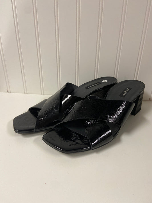 Sandals Heels Block By Paul Green In Black, Size: 7.5