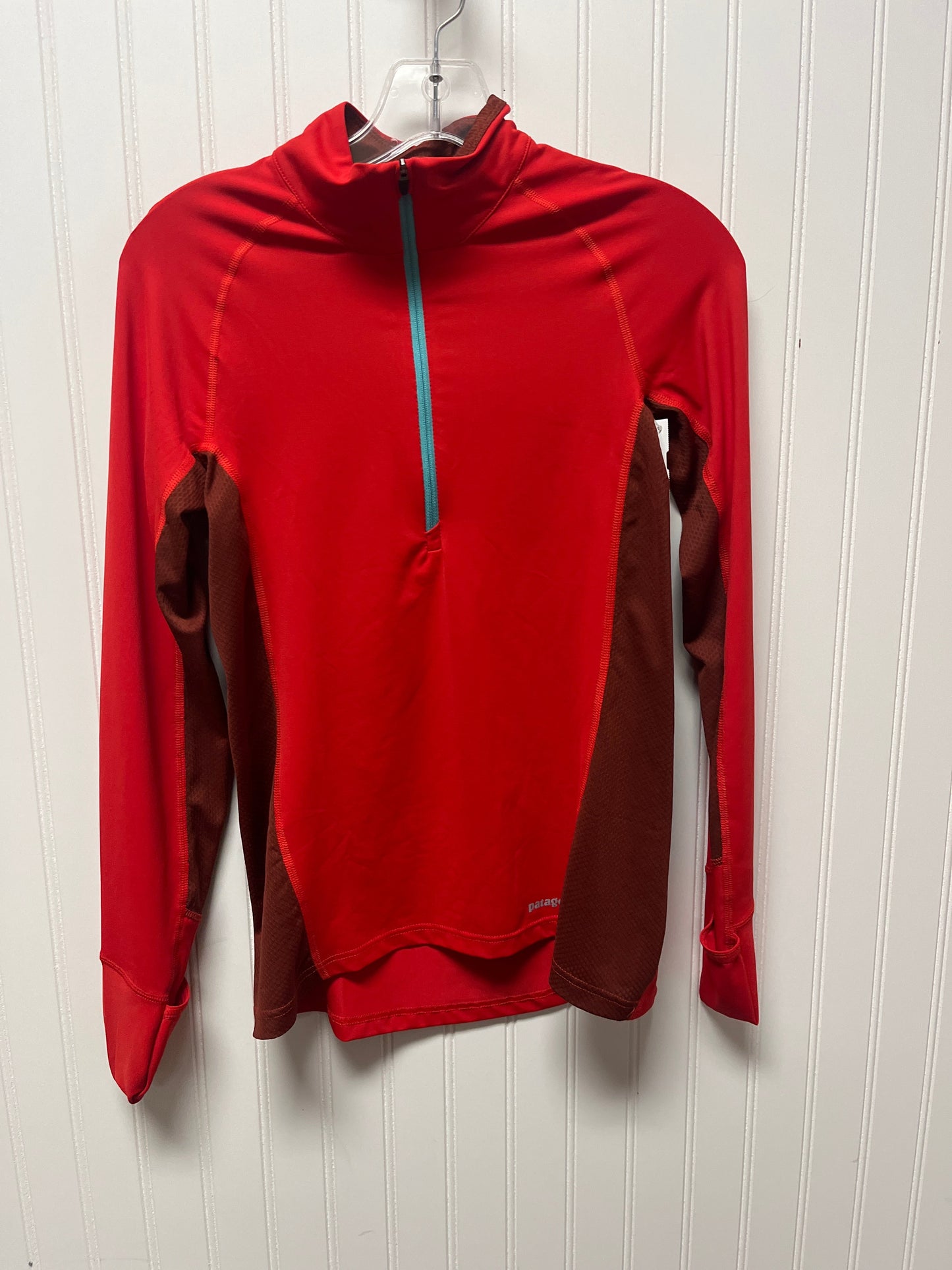 Athletic Sweatshirt Collar By Patagonia In Red, Size: Xs