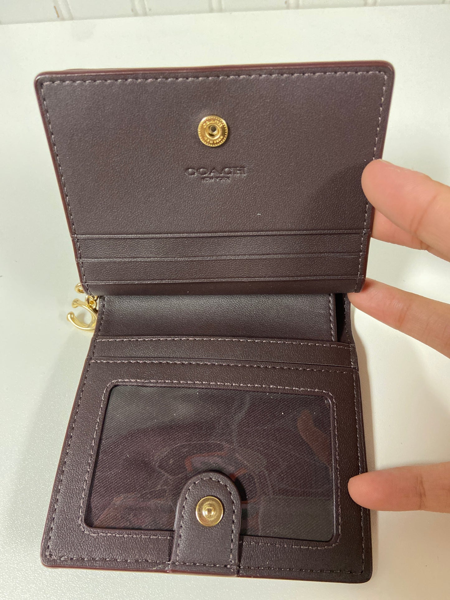 Wallet Designer By Coach, Size: Small