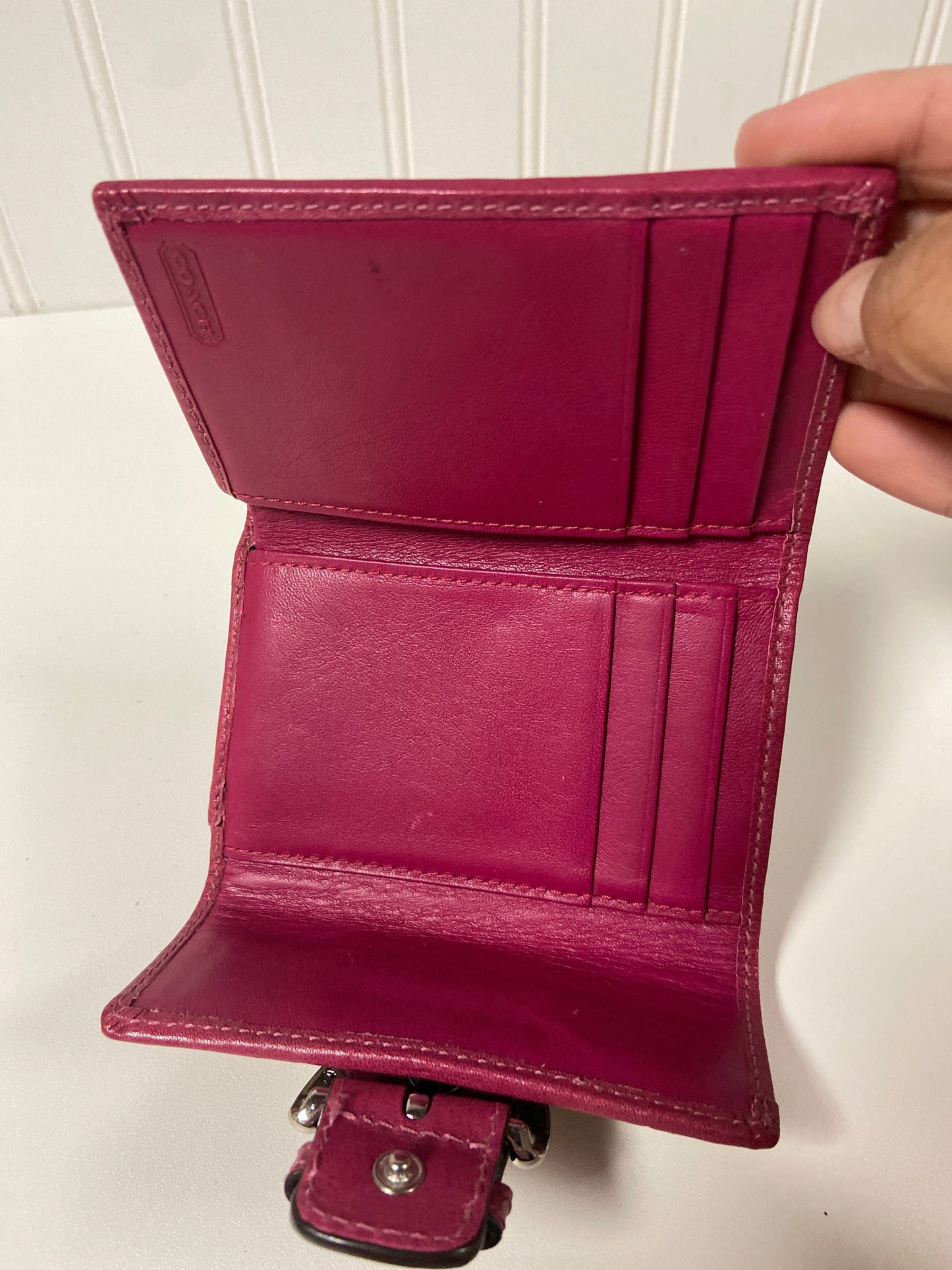 Wallet Designer By Coach, Size: Small