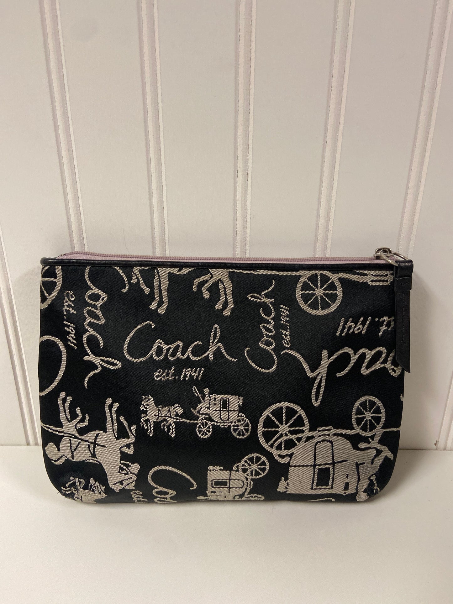 Makeup Bag Designer By Coach, Size: 01 Piece