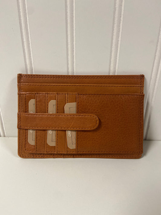 Wallet Leather By Clothes Mentor, Size: Small