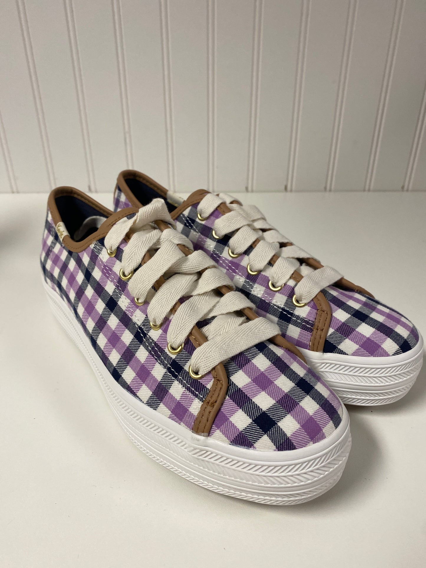 Shoes Designer By Kate Spade In Purple, Size: 7.5